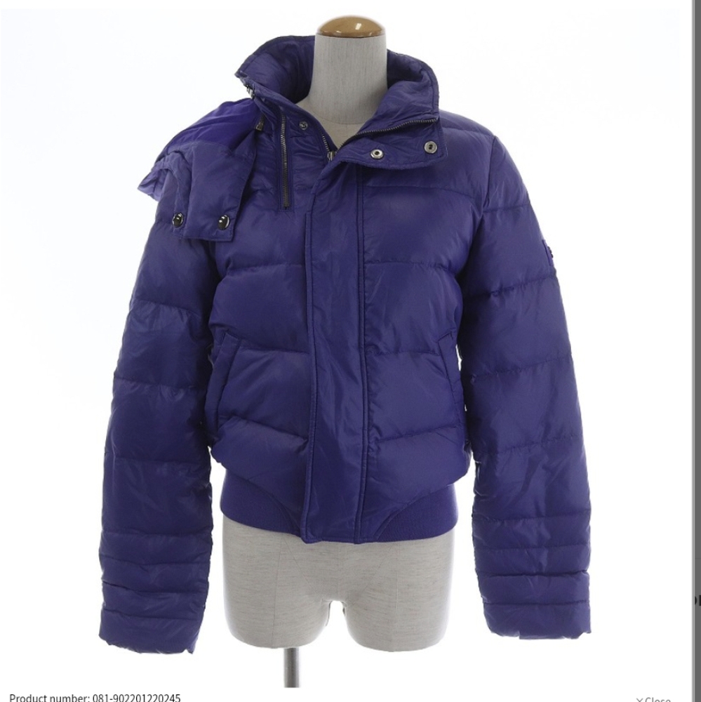 DIESEL Purple Puffer Jacket